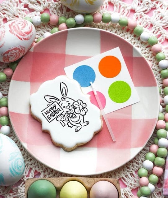 Bunny Easter Paint Your Own Cookies